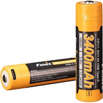 Аккумулятор 18650 FENIX ARB-L18-3400U V3.0 с разъемом для USB Аккумулятор 18650 FENIX ARB-L18-3400U V3.0 с разъемом для USB