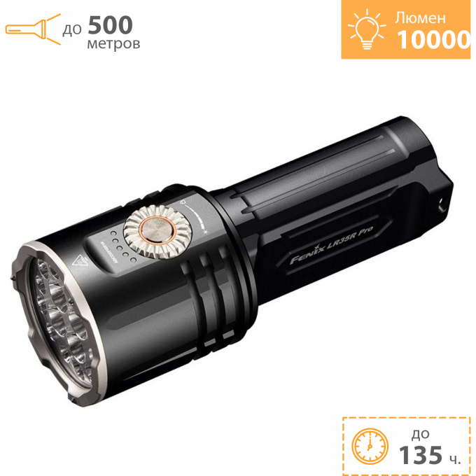 Фонарь поисковый FENIX LR35R Pro LR35RPro