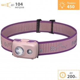 Налобный фонарь FENIX HL16 ULTRALIGHT Pink